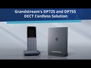 Teléfono IP inalámbrico Grandstream DP725 DECT VoIP