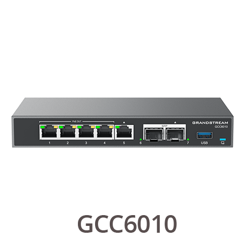 [GCC6010] Centralita SIP, Switch 4 puertos Poe, Router VPN, firewall NGS, Controlador WiFi - GCC6010