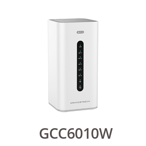 [GCC6010W] Centralita SIP, Switch 5 puertos red, Router VPN, firewall NGS, Controlador y Antena WiFi 6 - GCC6010W